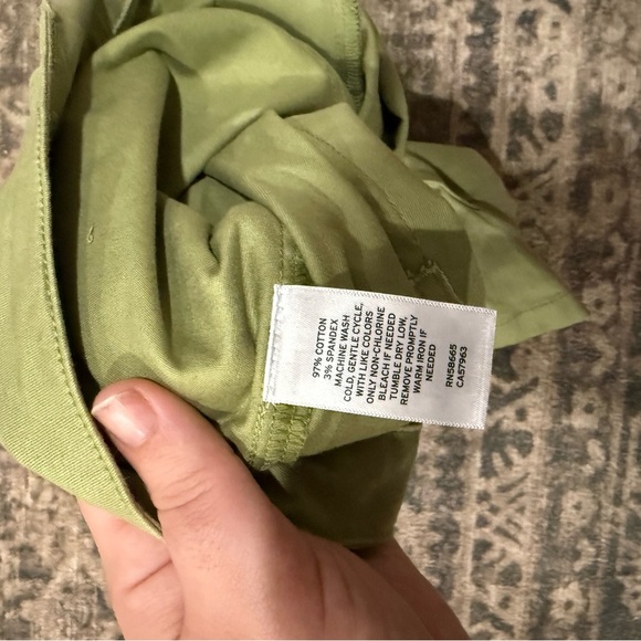 Abound Light Green Women's Cargo Shorts plus size 20 - Picture 5 of 5